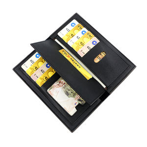 Новый европейско-американский ретро-кошелек для мужчин: тонкий, с открытым клапаном, водонепроницаемый, из искусственной кожи, с отделениями для карт, документов и мелочи. - Product Image 5