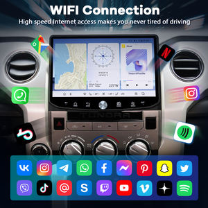11.5 araç <span class=keywords><strong>DVD</strong></span> oynatıcı oyuncu araba radyo araba ekran Android multimedya sistemi GPS navigasyon Carplay Bluetooth DSP Tundra 2014-2021 için - Product Image 6