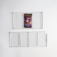 Étui magnétique en acrylique pour cartes gradées, support pour cartes Pokémon, cadre pour cartes gradées, étui en acrylique pour cartes à collectionner