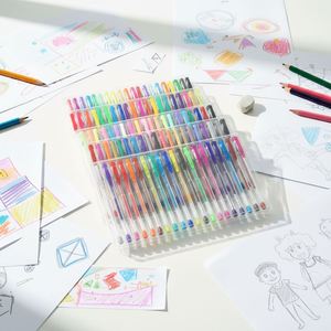 Juego de Bolígrafos de Gel con Purpurina de 60/100 Colores Económicos para Libros de Colorear para Adultos, Diarios, Dibujo, Garabatos, Marcadores de Arte - Product Image 2