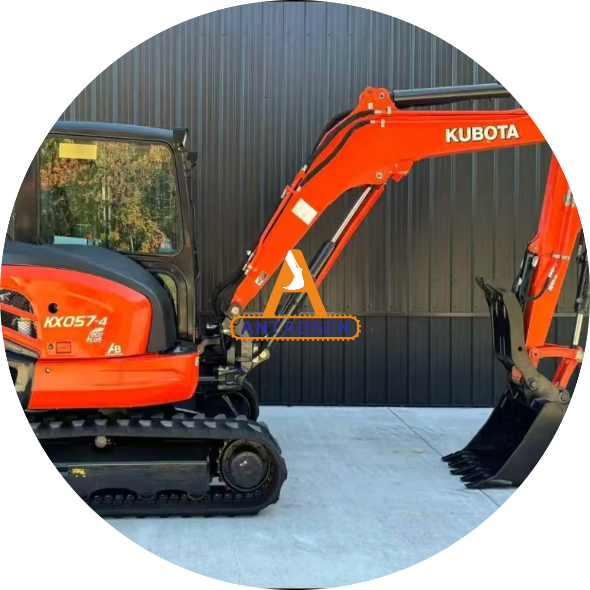 KX057-4 мини-лопата Kubota, 5,5 тонны, японский экскаватор, Kubota KX155 U55-5 KX057 KX163, Гусеничный мини-экскаватор, KX057-4