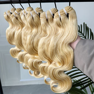 Venta al por Mayor de Paquetes de Cabello Humano Ondulado 613, Suministro Directo de Fábrica para Negocios de Salón de Belleza - Product Image 4