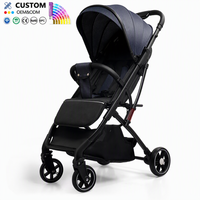 Poussette Bébé Compacte Pliable Portable, Pliage à une Touche, Siège Réglable, Idéale pour les Voyages - Fournisseur