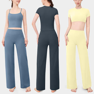 SHINBENE Leggings Sportivi di Alta Qualità per Palestra, <span class=keywords><strong>Pantaloni</strong></span> Yoga a Vita Alta, <span class=keywords><strong>Pantaloni</strong></span> Sportivi a Gamba Dritta per <span class=keywords><strong>Donne</strong></span> - Product Image 5