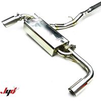Tuyau de pot d'échappement turbo en acier inoxydable à succès pour BMW MINI F60 2.0T avec système de contrôle électronique en alliage de titane