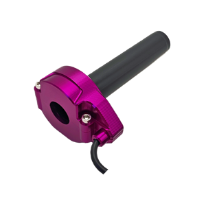 Acelerador de Giro Completo Estilo Surron LightBee CNC Colorido con Puños, Conector Macho de <span class=keywords><strong>3</strong></span> Pines, Plateado, Dorado, Rojo, Azul, Morado - Product Image 5