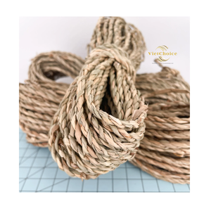 Cuerda de Pasto Marino Seco Natural Sostenible, Textura Rústica Resistente para Proyectos Creativos Hechos a Mano y Uso con Hormigón - Product Image 3