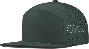 Casquettes de baseball perforées personnalisées de haute qualité et découpées au laser, casquettes de camionneur imperméables pour le sport, casquette de golf vierge - Product Image 3
