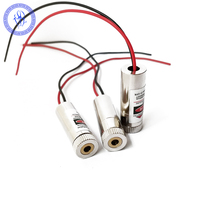Module de Diode Laser à faisceau large 5V, Laser rouge 650nm 100mW