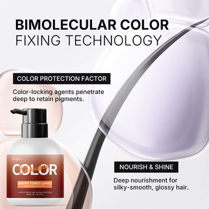 Brun rafraîchissant cheveux blonds nourrissant hydratant moelleux Anti-jaune blond Salon blanchiment décoloration couleur des cheveux shampooing - Product Image 2