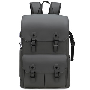 Sac à dos pour appareil photo en cuir de grande capacité, imperméable, antivol, design luxueux, étui de photographie en plein air, rangement pour drone - Product Image 2