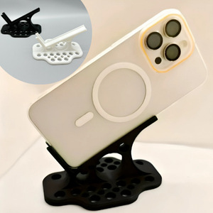 Qianrui 3D Printed Phone Holder Magnetic Desktop Stand For Bedside Use - Product Image 1