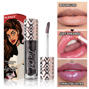 لون تغيير درجة الحرارة ترطيب الشفاه الصقيل اللؤلؤ أحمر الشفاه السائل ترطيب تقديم اللون - Product Image 4