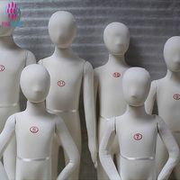Mannequins Enfants en Mousse et Tissu de Qualité Supérieure, Modèle Humain Pratique pour Affichage, Mannequins Décoratifs de Mode Corps Entier pour Enfants