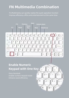 Keyboard USB Desktop Laptop Berkabel Mini Tanpa Suara Dapat Disesuaikan LOGO