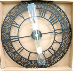 Rustic Retro Handmade <b>Decorative</b> Vintage Metal Big <b>Wall</b> <b>Clock</b> for Living Room Hotel Restaurant - Product Image 6