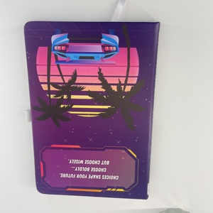 Cuaderno de cuero PU de tapa dura de tamaño personalizado de nuevo diseño de alta calidad - Product Image 3