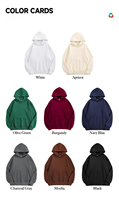 Sweat à capuche personnalisé de qualité supérieure 500G, idéal pour la création d'identité de marque par transfert thermique