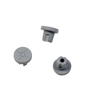 Bouchons <span class=keywords><strong>en</strong></span> caoutchouc revêtu de butyle, 13mm, pièces de haute qualité pour flacons tubulaires <span class=keywords><strong>en</strong></span> verre - Product Image 1