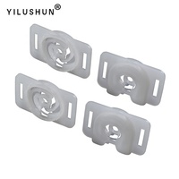 D211 Clips de panneau de porte de voiture Attaches de retenue en plastique en feuille assorties
