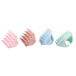 Nouvelle Arrivée Brosse Masseur de Cuir Chevelu en Silicone Brosse de Massage du Cuir Chevelu en Silicone Brosse à Shampooing pour Femmes - Product Image 4