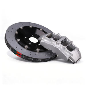 Rotor de frein en céramique carbone haute performance 420 mm Racing GT8 Grand étrier de frein à 8 pistons pour Mercedes Benz AMG Audi BMW Porsche - Product Image 3