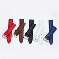 Livraison rapide 22mm bracelets de montre en cuir véritable bracelets de montre intelligents en cuir étanche breloques