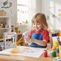 Nouveau produit 2026 : Kits d'aérographe de peinture DIY, marqueur électrique sans fil personnalisable avec logo, aérographe pour enfants, ensemble d'art par pulvérisation