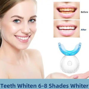 Kit de blanchiment des dents électrique en forme de U avec logo personnalisé, rechargeable par USB - Product Image 4