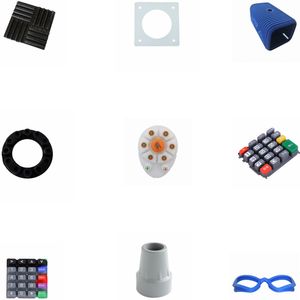 יצרן פלסטיק & גומי מותאם אישית ללא סטנדרט עמיד למים חלקי גומי סיליקון אחרים - Product Image 2