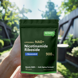 Capsule Liposomiali di NAD+ (Nicotinamide) con <span class=keywords><strong>Quercetina</strong></span> e Resveratrolo - Fornitura di 80 Capsule per 2 Giorni - Anti-Invecchiamento, Bellezza e Salute per Adulti - Product Image 6