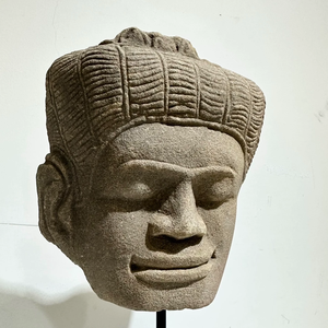 Yüksek <span class=keywords><strong>Khmer</strong></span> gülümseme özel buda heykeli gülümseme kazınmış süsler <span class=keywords><strong>Khmer</strong></span> etkileyici el sanatları <span class=keywords><strong>Khmer</strong></span> neşeli tapınak dekorasyon - Product Image 4