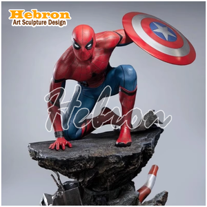 Figurines en résine personnalisables Avengers de petite taille, Marvel <span class=keywords><strong>Amazing</strong></span> <span class=keywords><strong>Spider</strong></span>-<span class=keywords><strong>Man</strong></span> pour les collectionneurs de personnages d'anime - Product Image 6