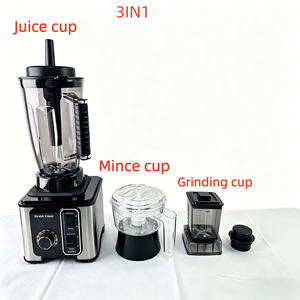 <span class=keywords><strong>Appareil</strong></span> de <span class=keywords><strong>cuisine</strong></span> 3-en-1 4L pour usage commercial et domestique, mixeur, blender, moulin à épices, presse-agrumes, robot culinaire, mixeur robuste - Product Image 4
