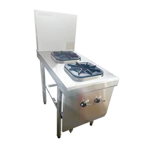 Table de cuisson à gaz en acier inoxydable VICTORY KITCHEN, multi-brûleurs, pour usage commercial en extérieur, classe énergétique A+++, garantie 1 an - Product Image 4