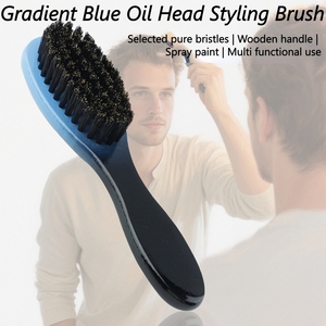 แปรงจัดแ<span class=keywords><strong>ต</strong></span>่งทรงผมสำหรับผู้ชายแบบมืออาชีพ - สำหรับจัดแ<span class=keywords><strong>ต</strong></span>่งทรงหนวดเคราและ<span class=keywords><strong>ผม</strong></span>เรียบแบบวินเทจ ดีไซน์ทนทาน - Product Image 2