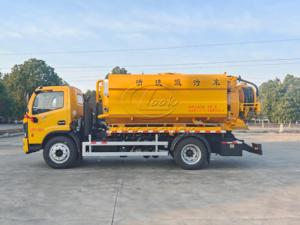 Premium Dongfeng 12m3 Sewer Jet Vacuum Truck Remote Radio Control Custom Export Sewage Disposal Vehicle - Product Image 6