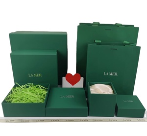 Boîte cadeau de luxe rectangulaire pour Noël, boîte de rangement avec ruban et papier, boîte cadeau de marque - Product Image 2