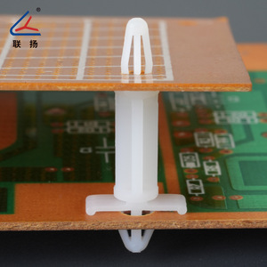 Lianyang Mcs Columna espaciadora de placa de circuito impreso tipo aeronave de doble cabezal, Columna de aislamiento de nylon, Columna de aislamiento con hebilla, Soporte de plástico - Product Image 2