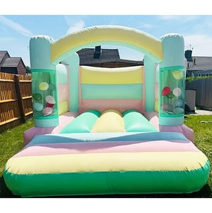 Château gonflable PVC pour fête de mariage, petit château rebondissant avec <span class=keywords><strong>piscine</strong></span> à balles - Product Image 5