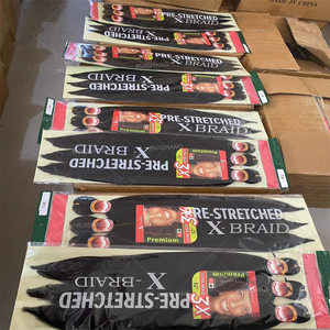 Bán buôn 3x nước nóng thiết lập Ombre tóc Pre kéo dài Lớp cuối dễ dàng để bện tổng hợp bện tóc mở rộng cho cửa hàng - Product Image 3