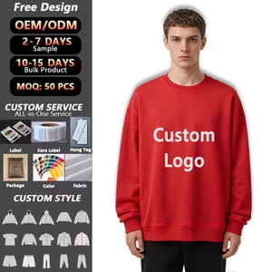 Felpe Sportive Invernali <span class=keywords><strong>in</strong></span> Cotone Spesso Unisex, Felpe Oversize Personalizzate per <span class=keywords><strong>Uomo</strong></span> - Product Image 1