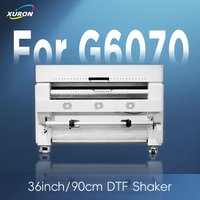 Xurong 2026 Nouveau Mini Secoueur de Poudre DTF Automatique 90cm/36inch 110V/220V Purificateur de Fumée à Double Recyclage Garantie 1 An Compatible Acier