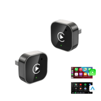 Adaptateur CarPlay sans fil Android Auto 2 en 1, dongle intelligent WIFI pour iPhone, téléphone Android, compatible avec les voitures équipées de CarPlay filaire d'usine
