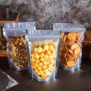 Bolsa de Plástico Aluminizada <span class=keywords><strong>Yin</strong></span> <span class=keywords><strong>Yang</strong></span> de Grado Alimenticio con Cierre, Reutilizable y Auto-Sellable, para Envasar Snacks, Dulces, Café y Alimentos - Product Image 5