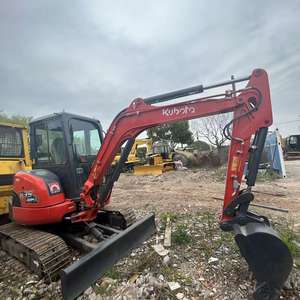 Mini excavadora para uso doméstico Kubota U35/U25/U15 Mini Excavadora hidráulica sobre orugas maquinaria de construcción de la mejor calidad - Product Image 6