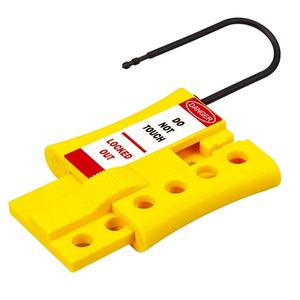 Lucchetto di Sicurezza in Plastica Non Conduttiva, Anello in Nylon da 3mm, 4 Fori, Corpo in ABS, Isolamento di Sicurezza LOTO, Prevenzione Uso Non Autorizzato - Product Image 6