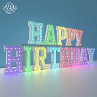 Grandes enseignes lumineuses géantes à LED de 4 pieds, lettres lumineuses géantes de 3 pieds, numéros et lettres lumineux de haute qualité