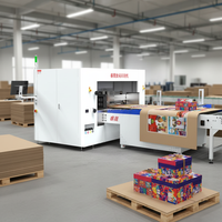 Imprimante industrielle automatique pour carton ondulé, machine d'impression jet d'encre pour emballages professionnels, imprimante couleur pour boîtes