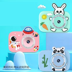 New <b>Mini</b> Cartoon Rabbit Kids <b>Camera</b> MOS Sensor 2.0inch HD Screen 180 Wide Angle Interchangeable Lens HD Recording Portable Toy - Product Image 6